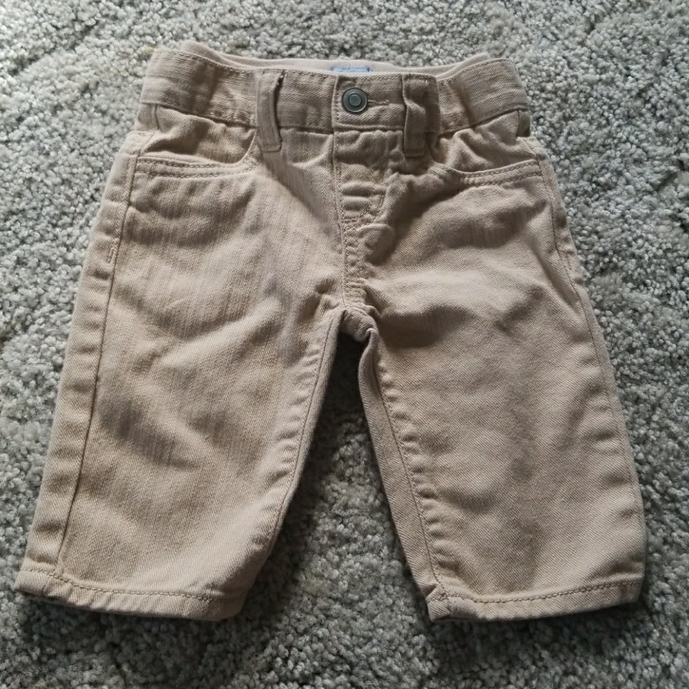 BABY PANTS BEIGE COLOR